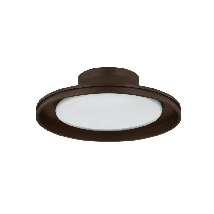 Cannes LED Outdoor Flush Mount in Bronze