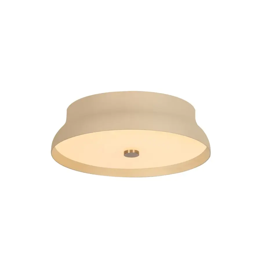 Shore LED Flush Mount in Patina Brass