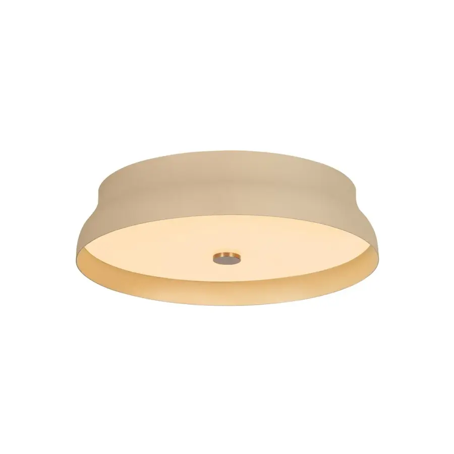Shore LED Flush Mount in Patina Brass