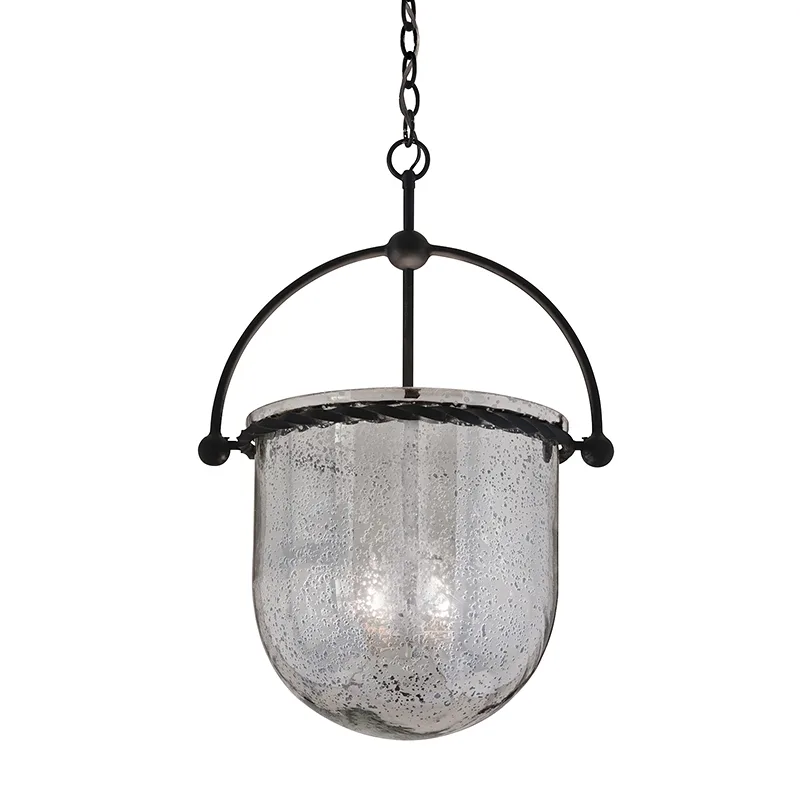 Mercury Three Light Lantern in Old Iron