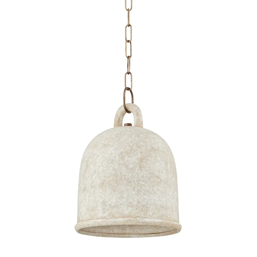Relic One Light Pendant in Patina Brass