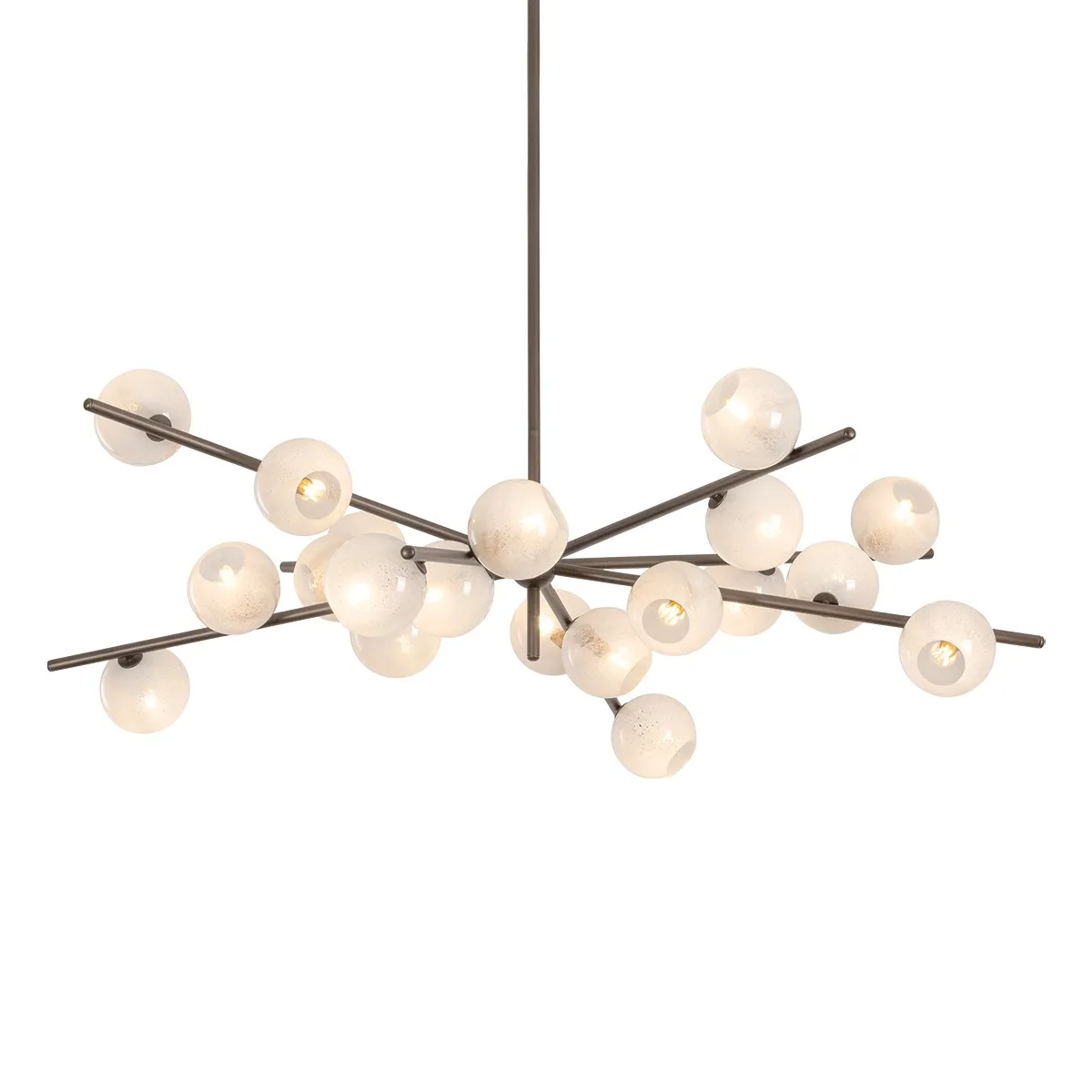 Sonny 20-Light Chandelier in Bronze Leaf