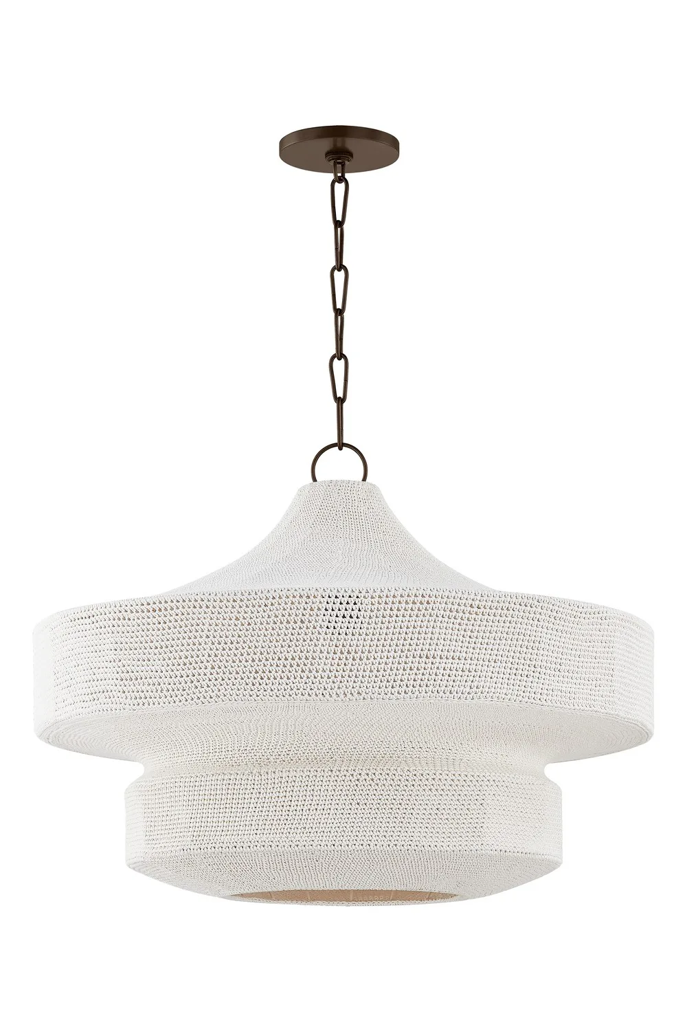Thurso One Light Pendant in Bronze