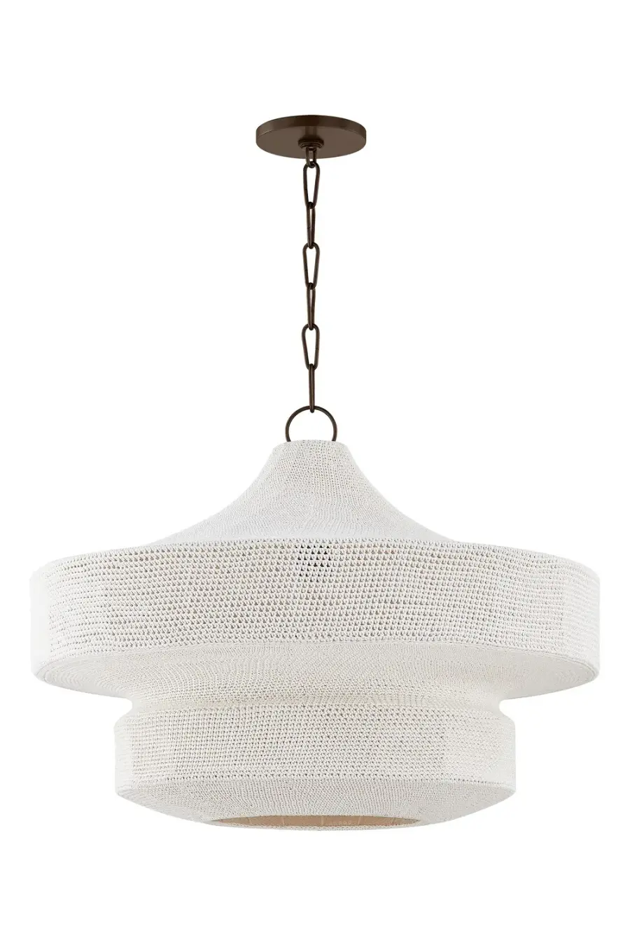Thurso One Light Pendant in Bronze