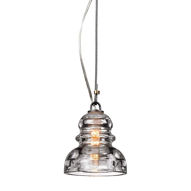 Menlo Park One Light Pendant in Old Silver