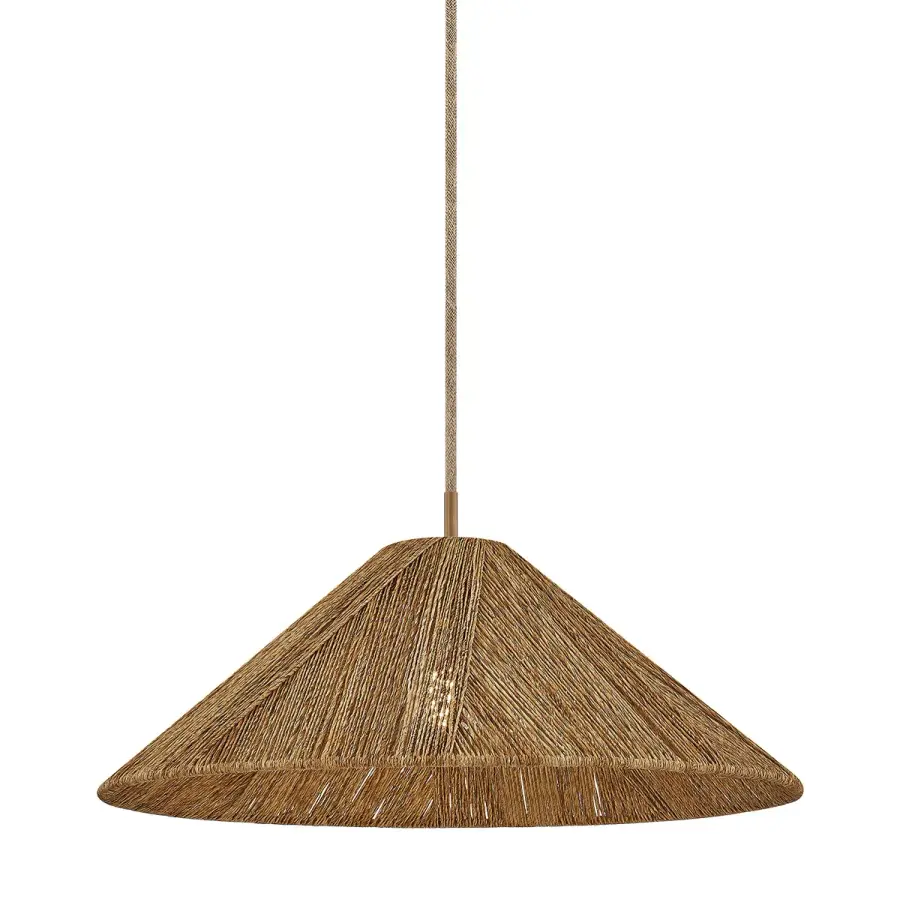 Ahrens One Light Pendant in Patina Brass