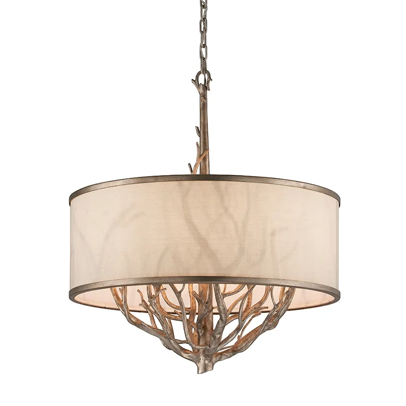 Whitman Six Light Chandelier in Vienna Bronze