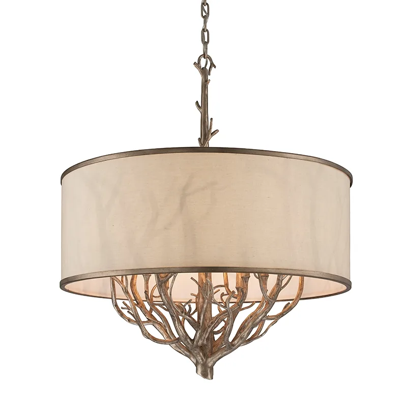 Whitman Eight Light Chandelier in Vienna Bronze