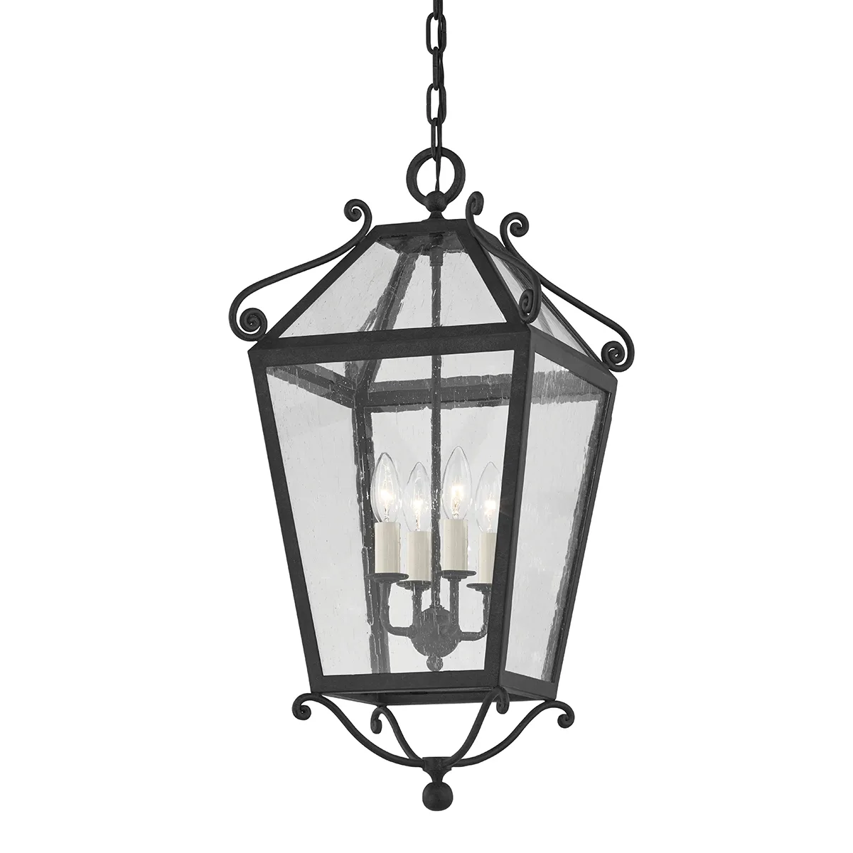 Santa Barbara County Four Light Outdoor Lantern