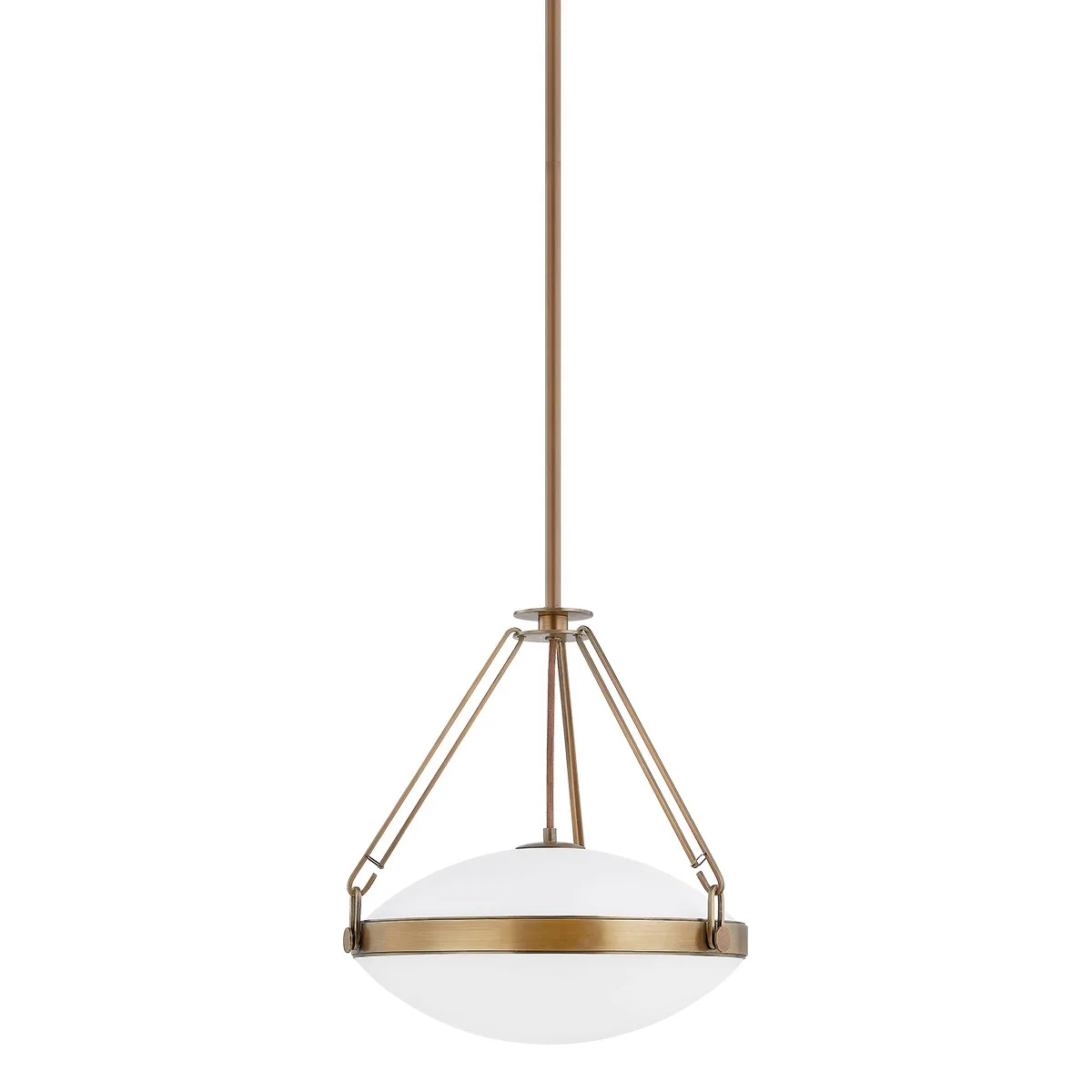 Kade One Light Pendant in Patina Brass