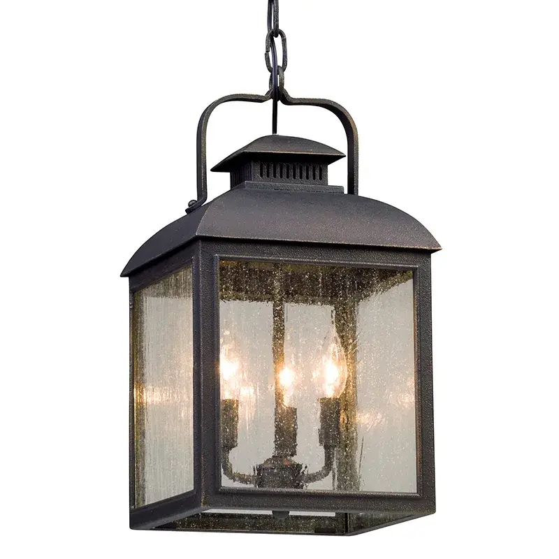 Chamberlain Three Light Hanger in Vintage Bronze