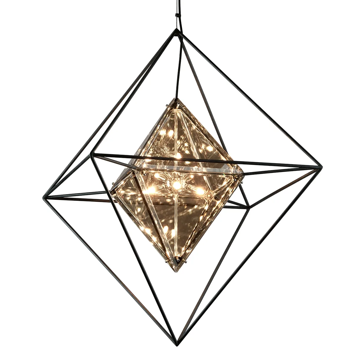 Epic 8-Light Chandelier in Forged Iron