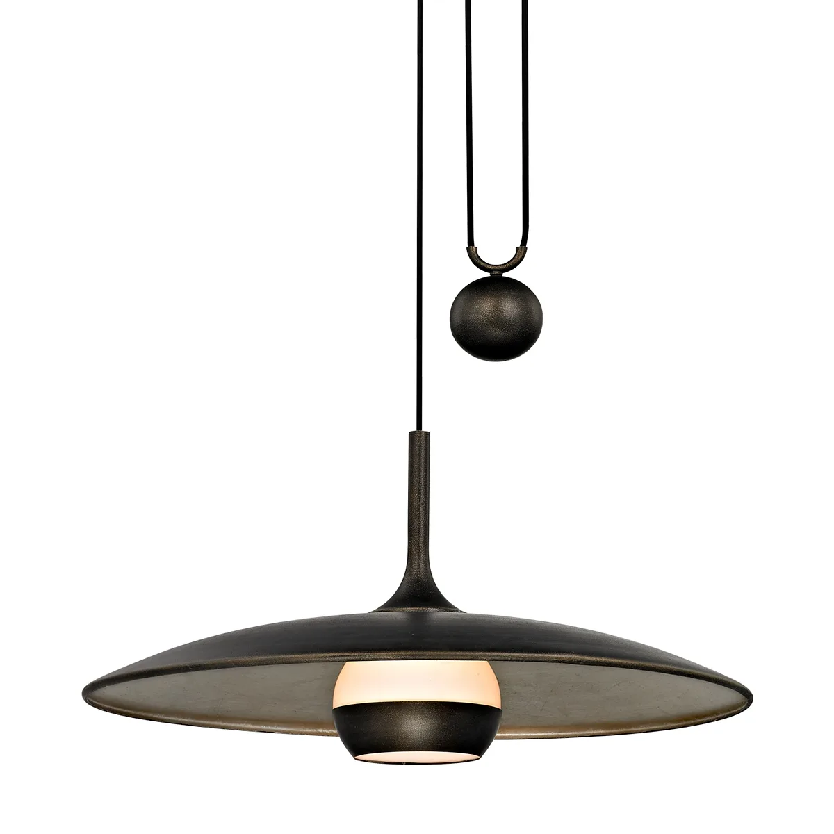 Alchemy One Light Pendant in Vintage Bronze