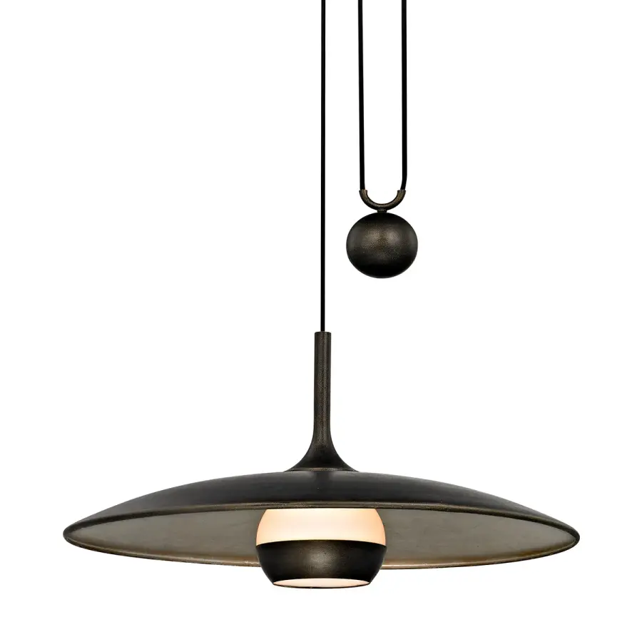 Alchemy One Light Pendant in Vintage Bronze