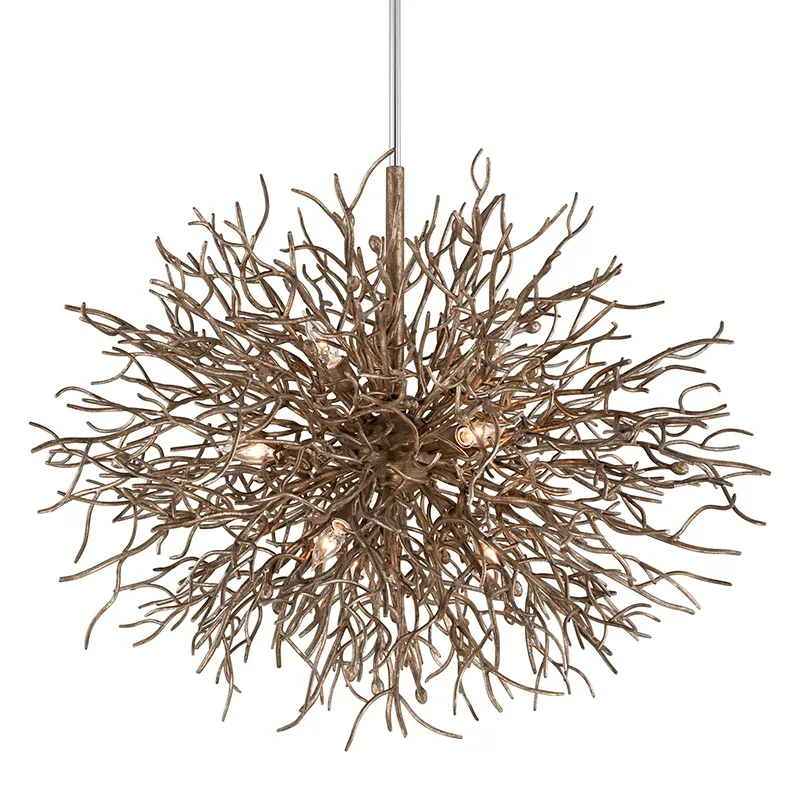 Sierra Nine Light Chandelier in Vienna Bronze