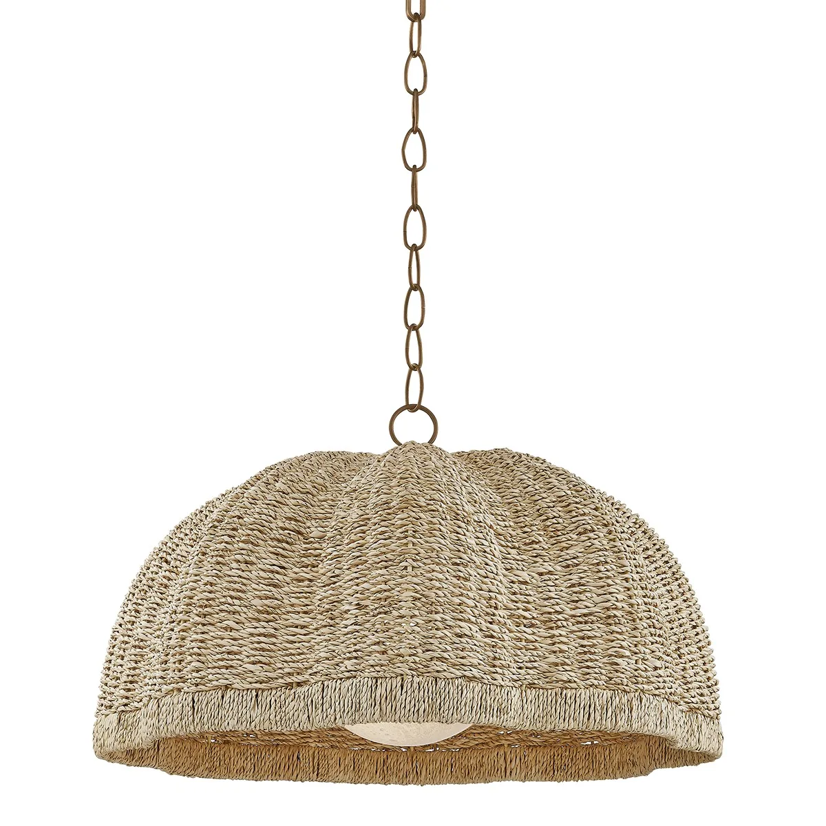 Jack One Light Pendant in Patina Brass