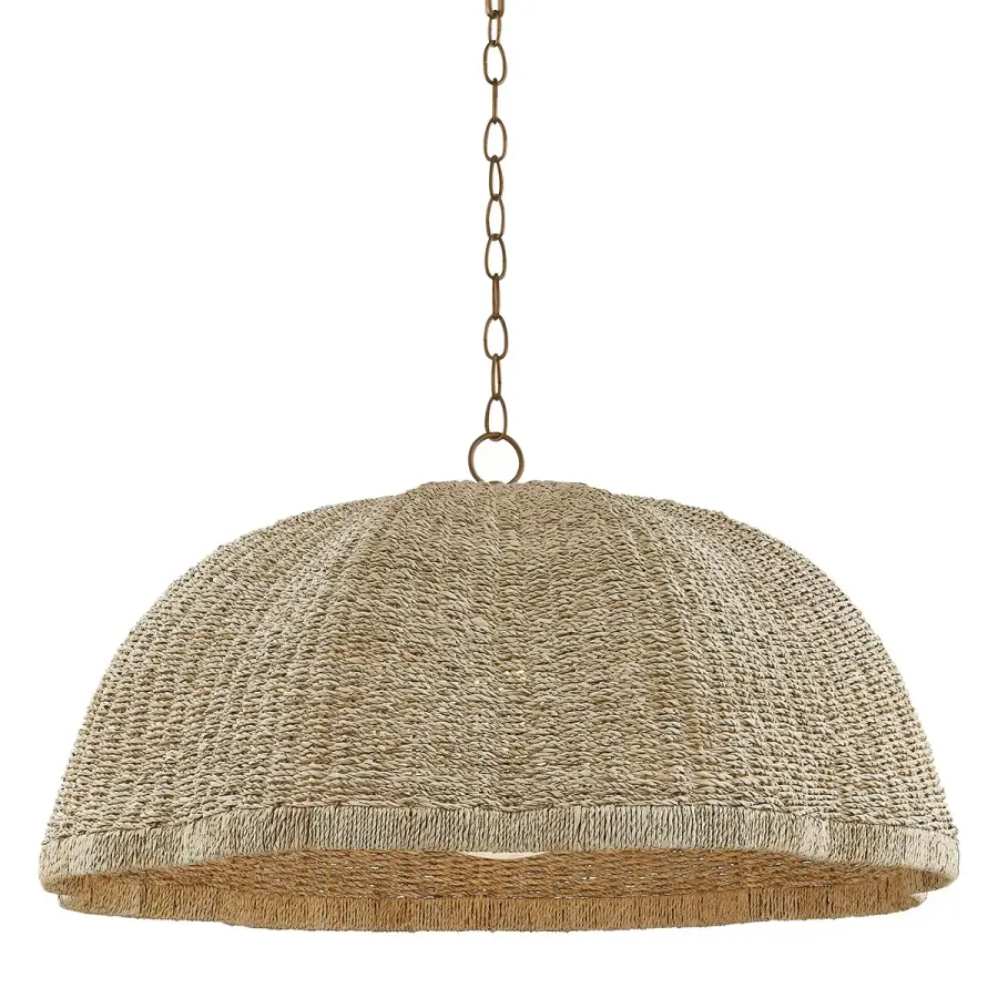Jack One Light Pendant in Patina Brass