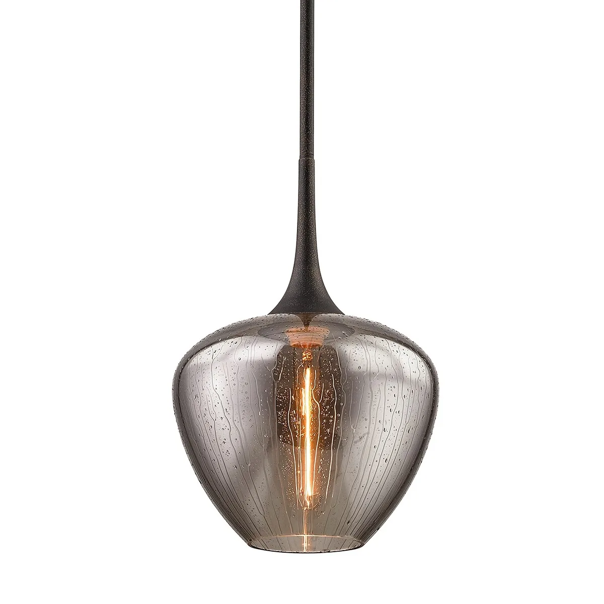 West End One Light Pendant in Vintage Bronze