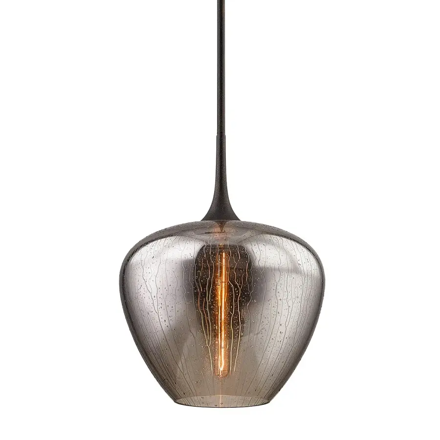 West End One Light Pendant in Vintage Bronze