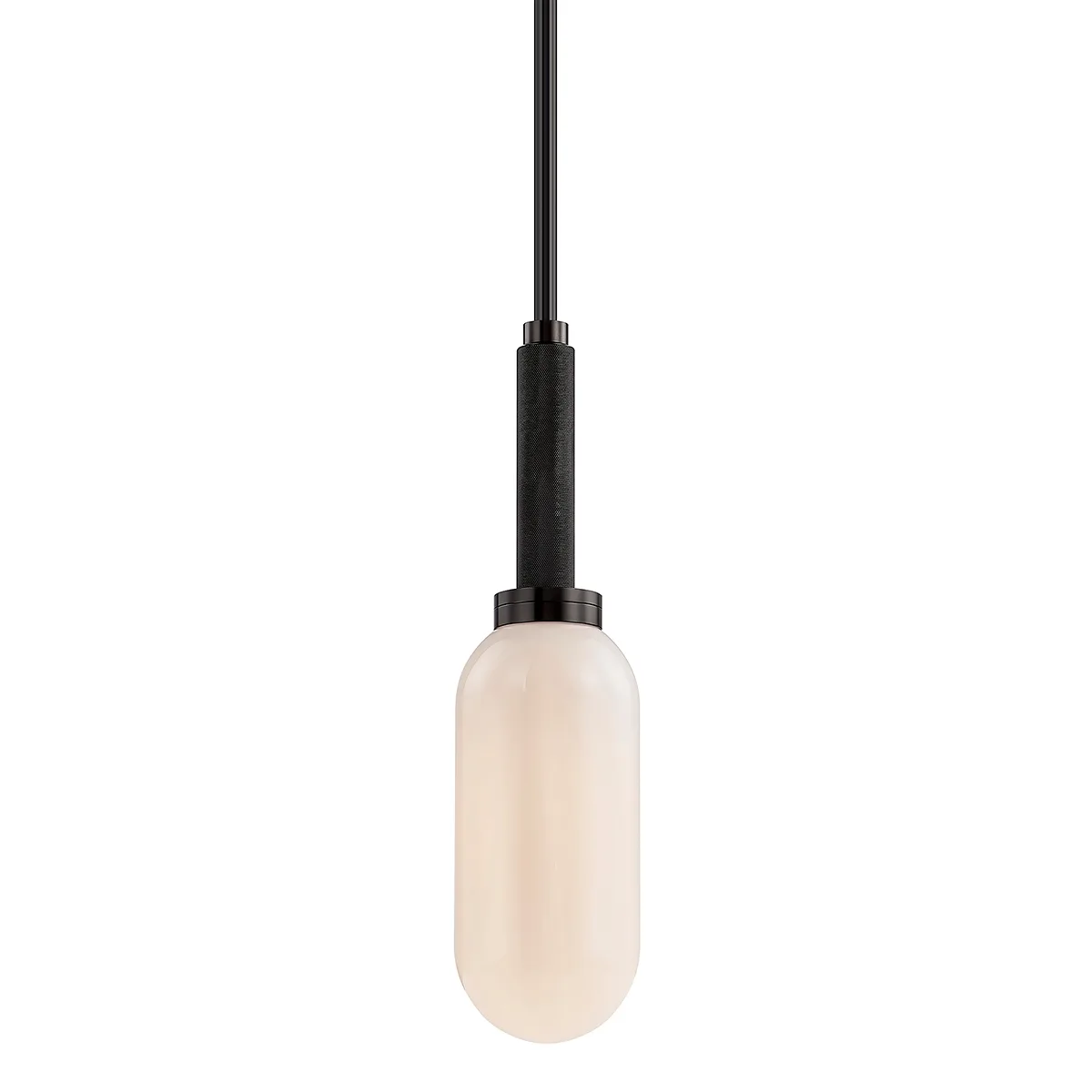 Annex One Light Pendant in Anodized Black