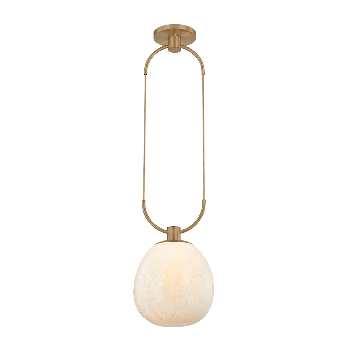 Jove One Light Pendant in Patina Brass
