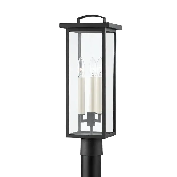 The Eden post mount combines timeless cage lantern design with contemporary styling and durable EPM construction. UV and salt-resistant materials ensure long-lasting performance in harsh outdoor conditions.
