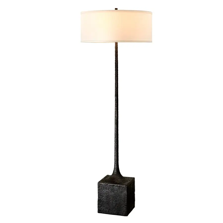 Brera Three Light Floor Lamp in Tortona Bronze