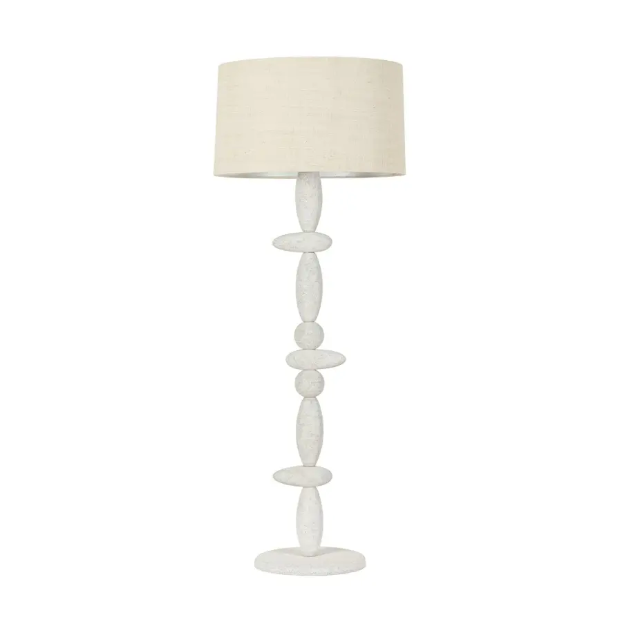 Cullen One Light Floor Lamp in Vintage Gold Leaf