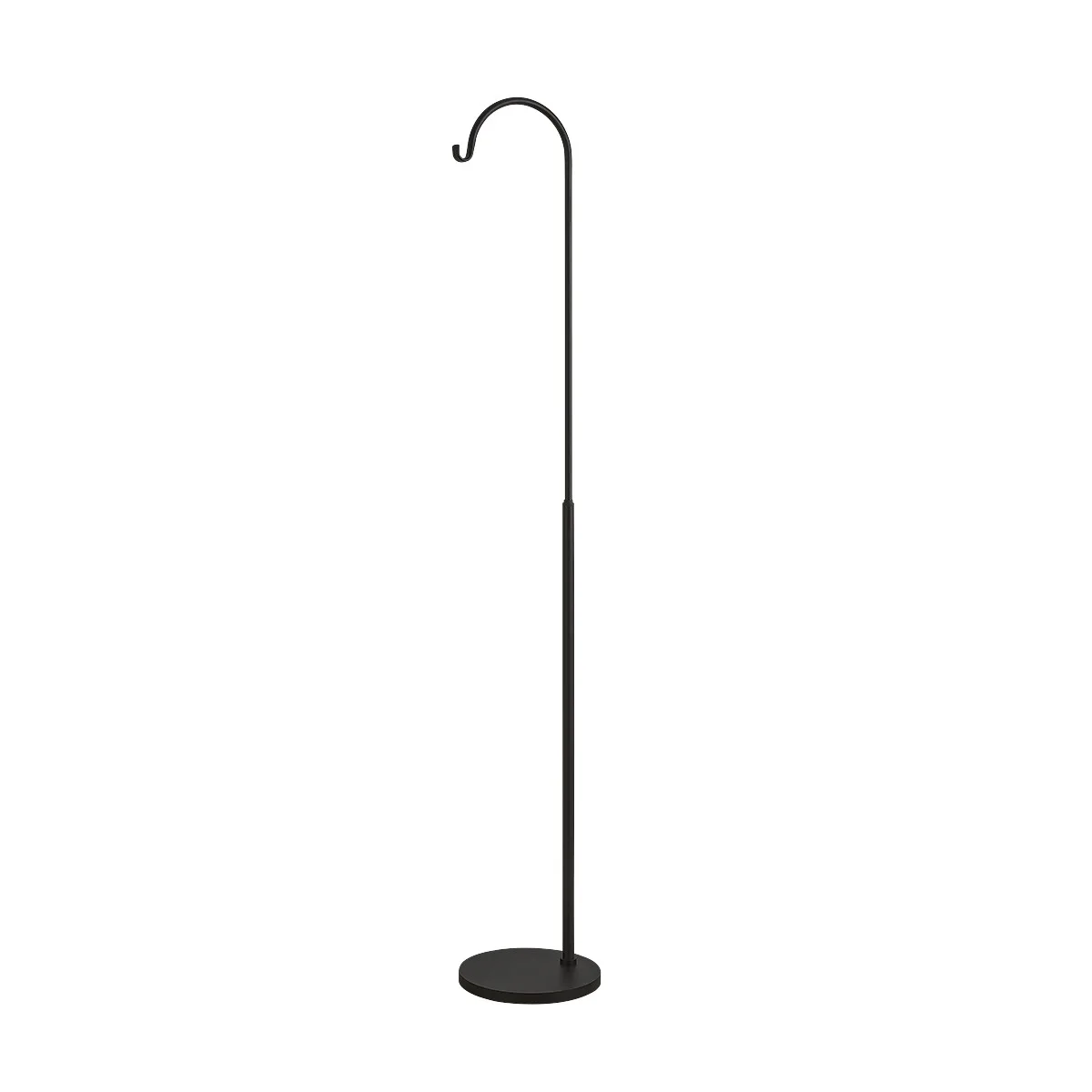 Maltby One Light Floor Lamp in Textured Black