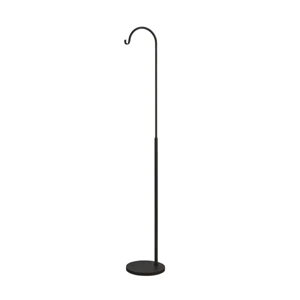 The Maltby floor lamp combines coastal style with modern portability. Its woven polypropylene cord and textured black finish create visual warmth while the rechargeable LED and weather-resistant construction offer practical flexibility for any space.