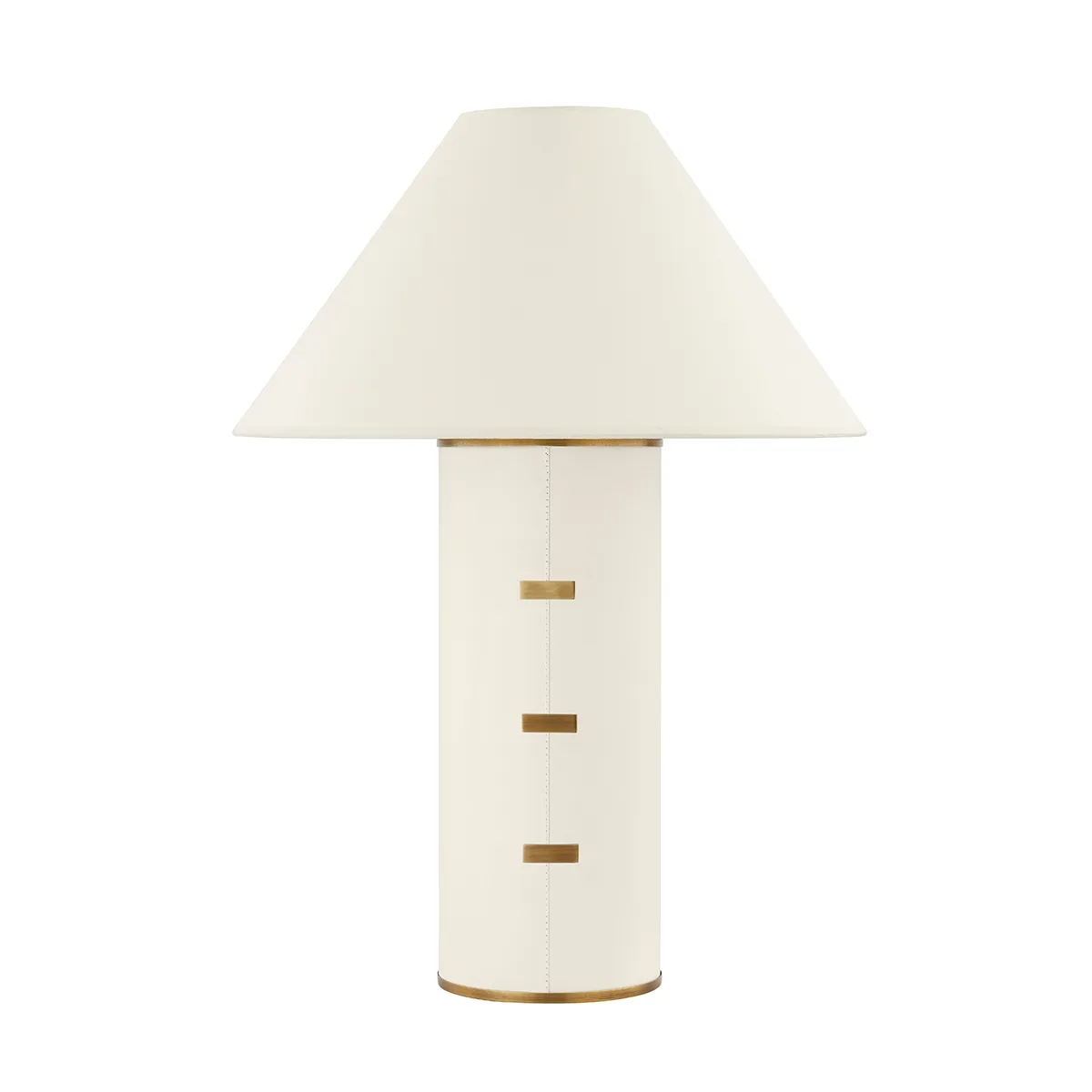 Bond One Light Table Lamp in Patina Brass