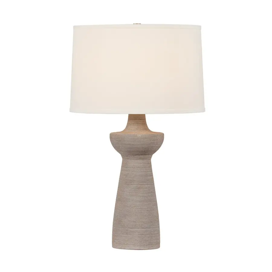 Osgood One Light Table Lamp in Patina Brass