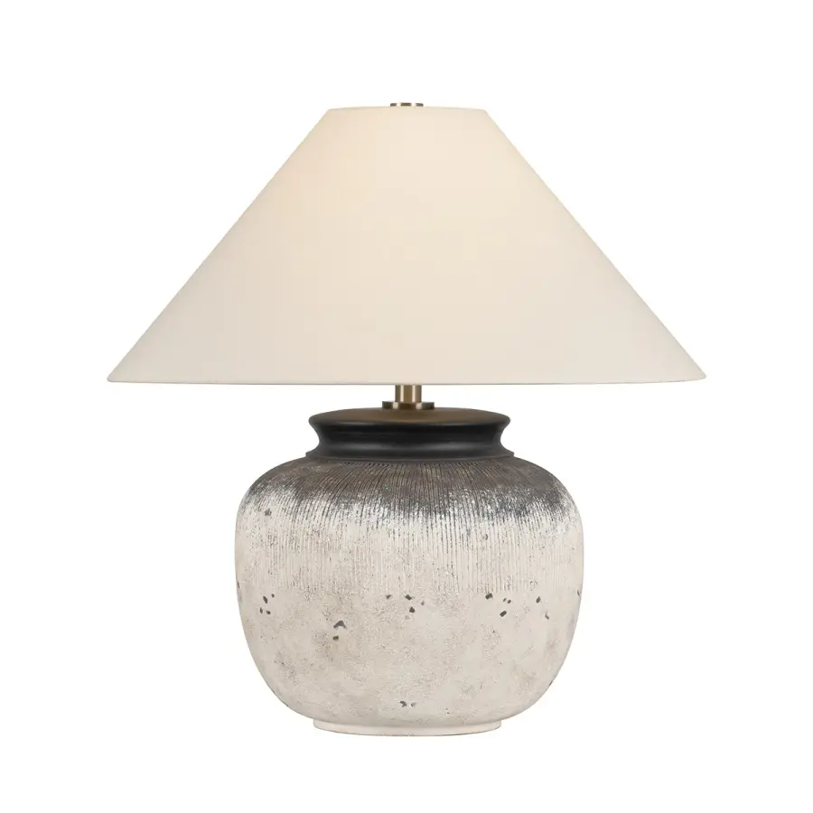 Unearthed One Light Table Lamp in Patina Brass