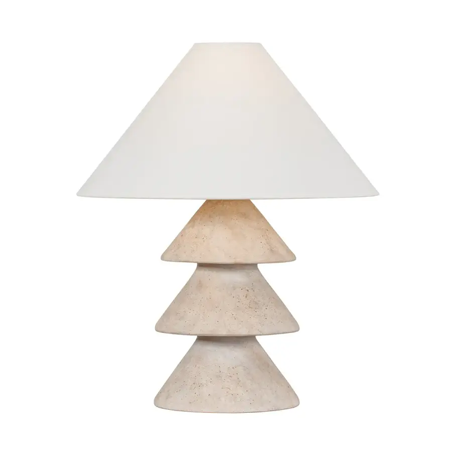 Zettler One Light Table Lamp in Patina Brass