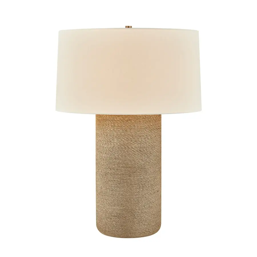 Roan One Light Table Lamp in Patina Brass
