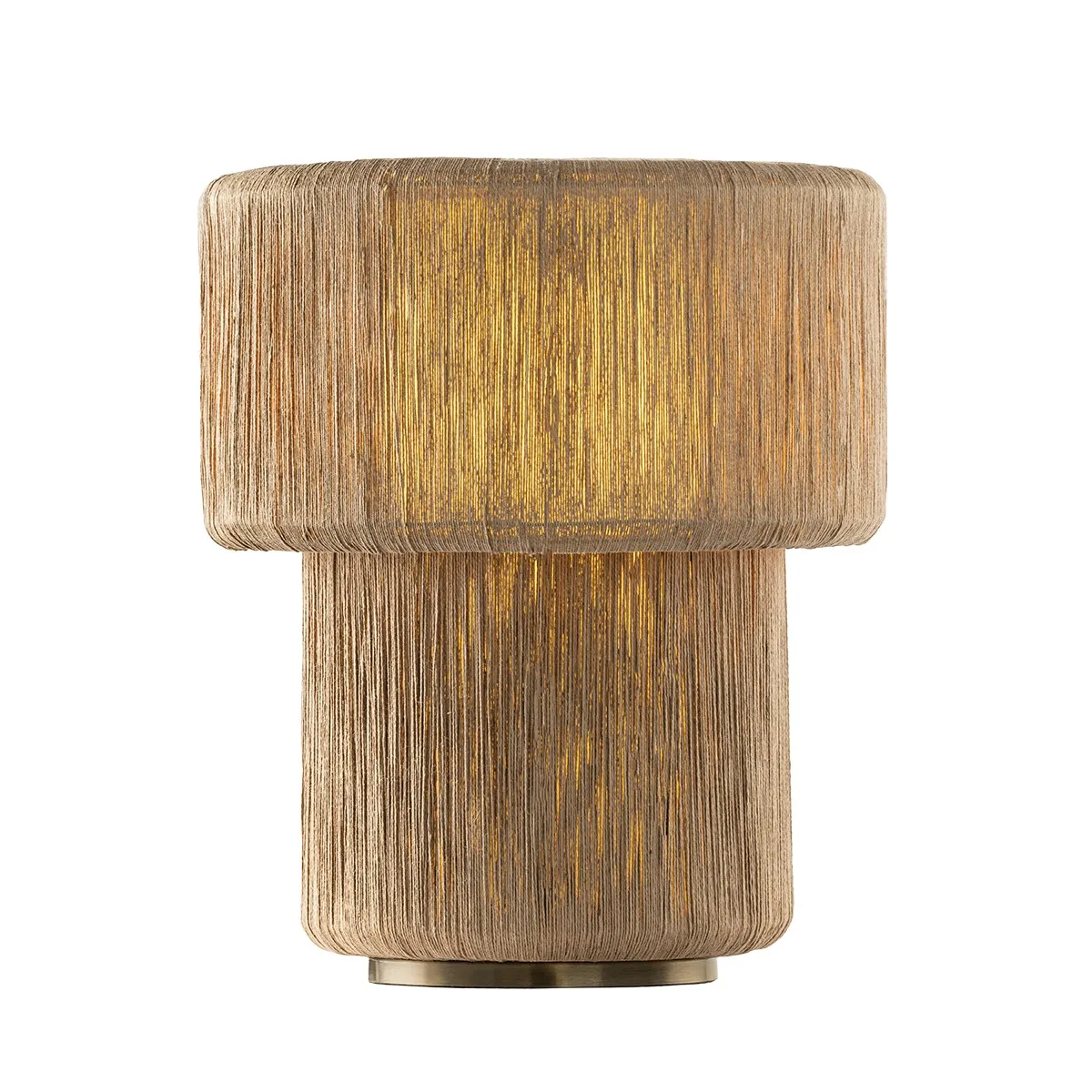 Kenai One Light Table Lamp in Patina Brass