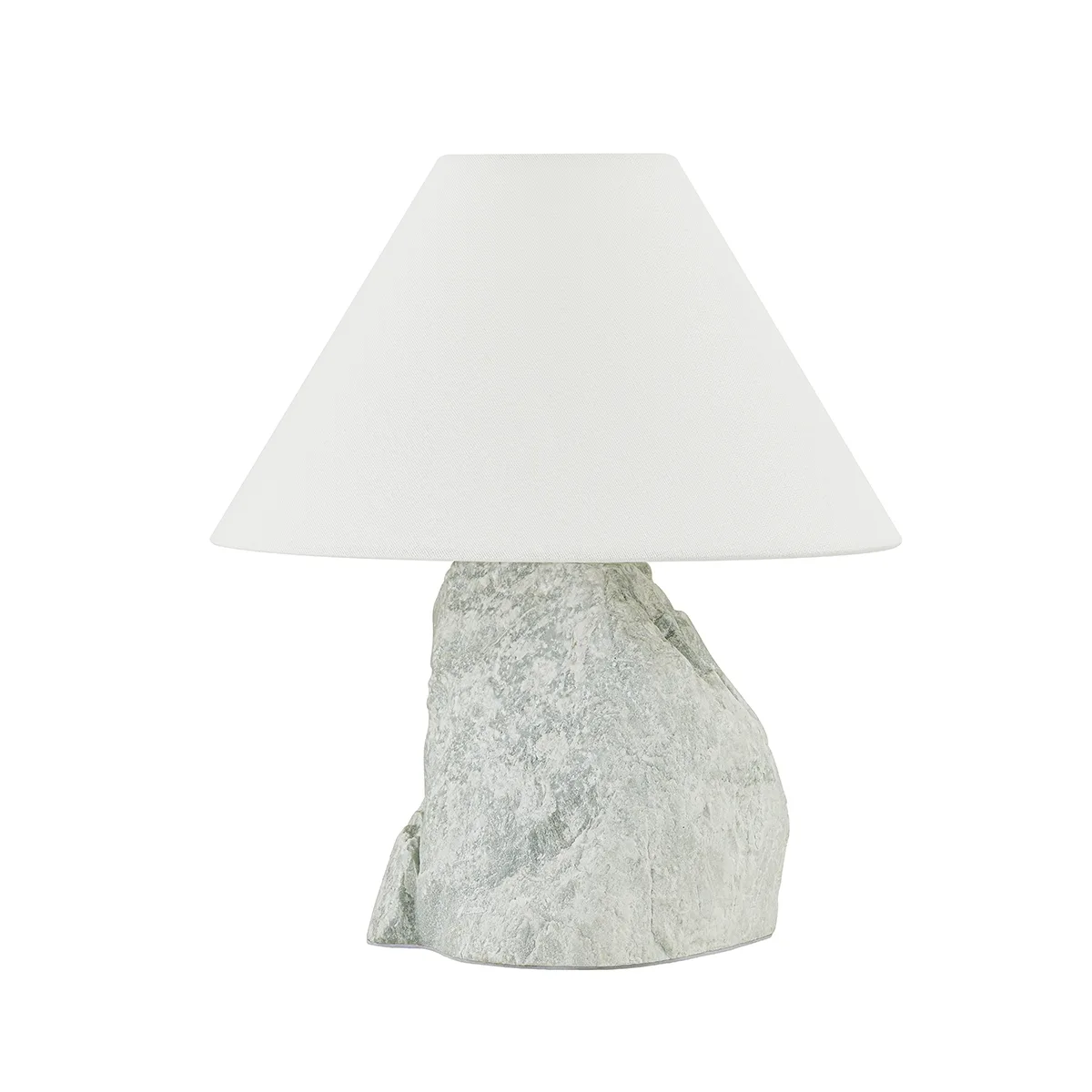 Carver One Light Table Lamp in Patina Brass