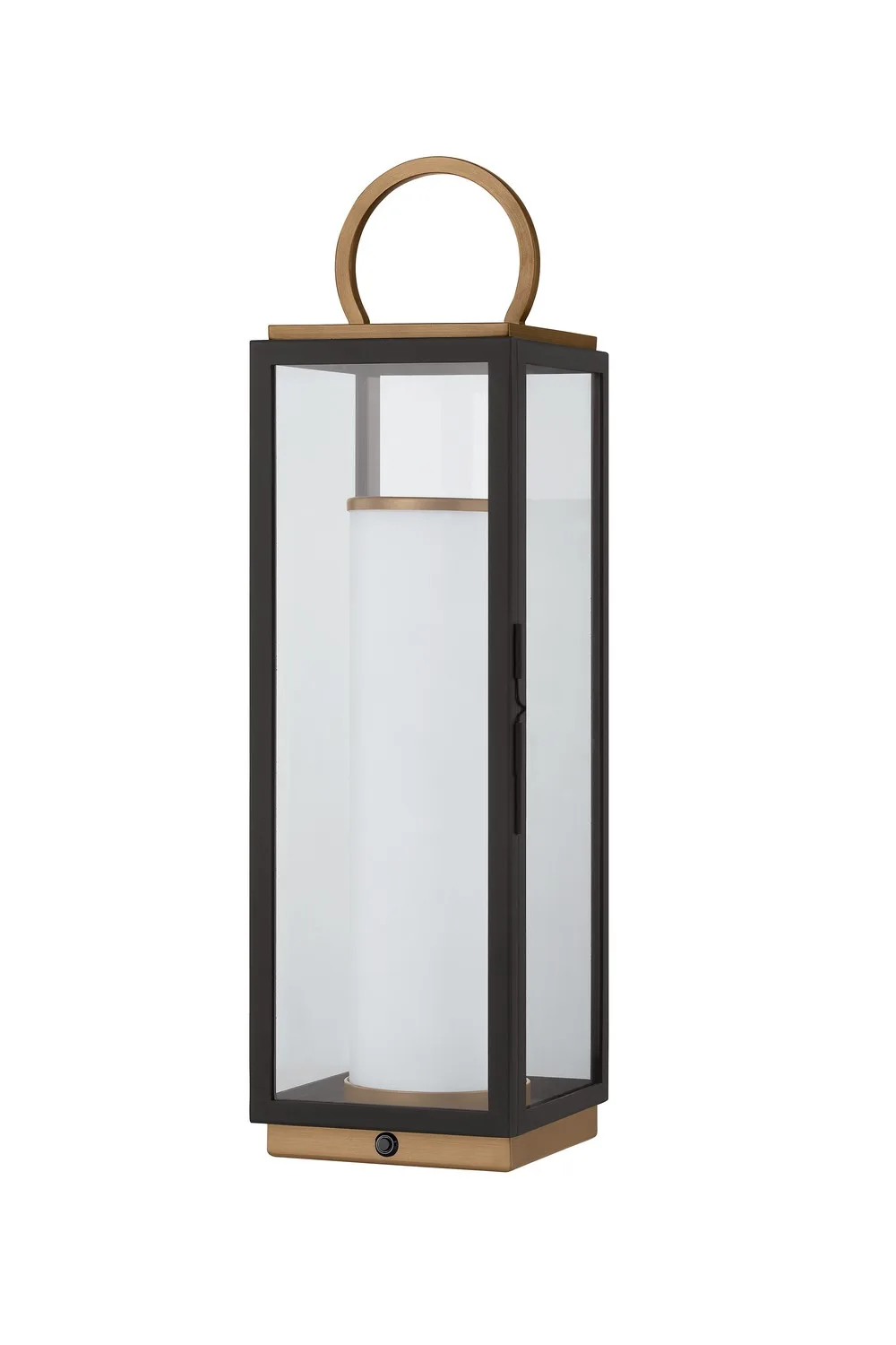 Gareth LED Table Lamp in Patina Brass