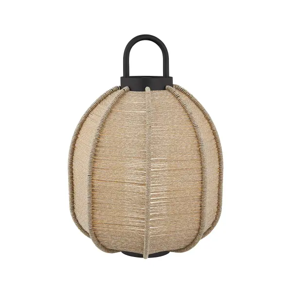 The Maltby brings portable, weather-resistant lighting to any space without hardwiring. Its woven texture and rechargeable LED make it ideal for patios, dining tables, or bedside use with effortless style.