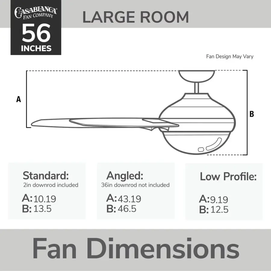 Correne 56" LED Ceiling Fan with Light - Image 20