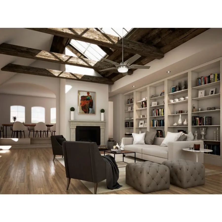Correne 56" LED Ceiling Fan with Light - Image 8