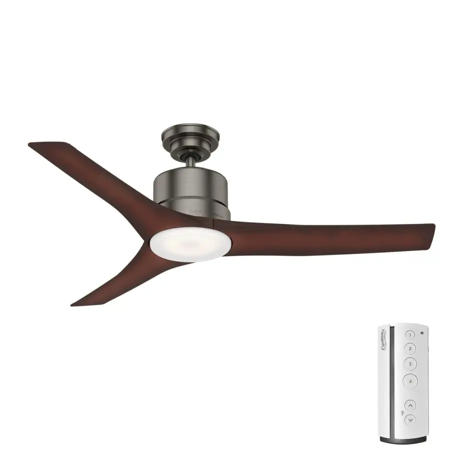 Piston Outdoor LED Ceiling Fan 52" - Image 1