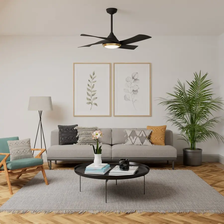 Vespucci Outdoor 52" Ceiling Fan with LED Light - Image 6