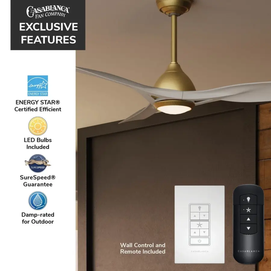 Elise 54" Outdoor Ceiling Fan with LED Light - Image 19