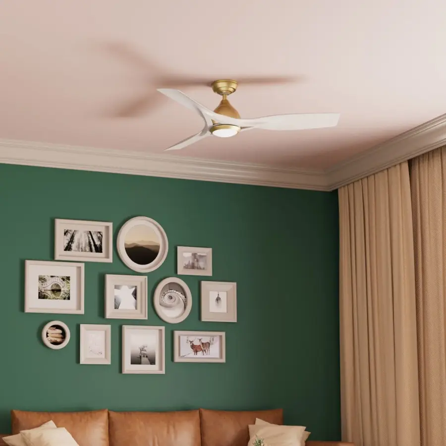 Elise 54" Outdoor Ceiling Fan with LED Light - Image 4
