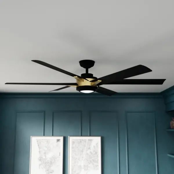 Melia Outdoor 65" Ceiling Fan with LED Light - Image 14