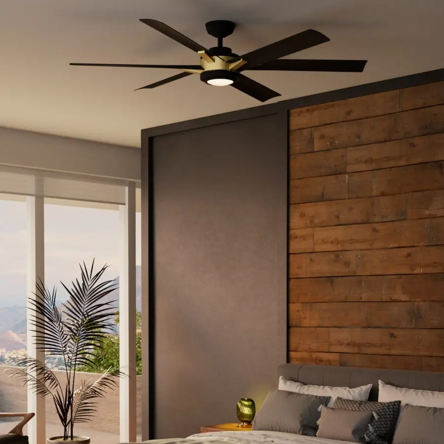 Melia Outdoor 65" Ceiling Fan with LED Light - Image 17