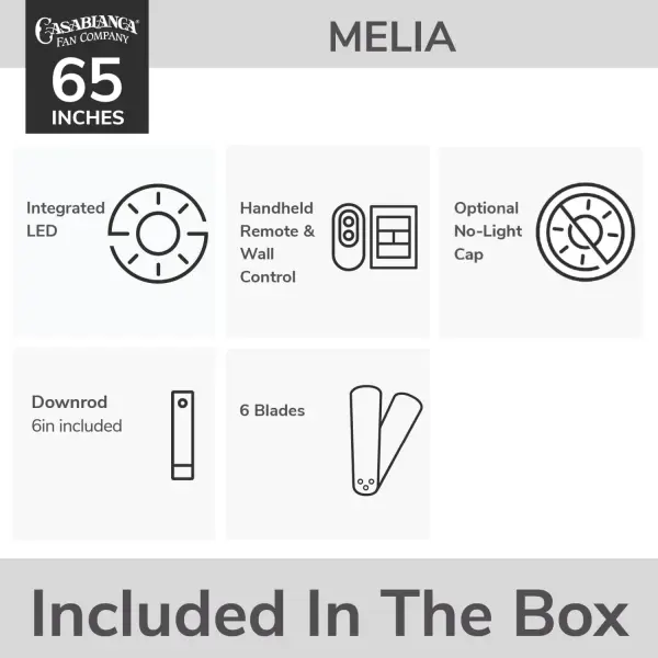 Melia Outdoor 65" Ceiling Fan with LED Light - Image 29
