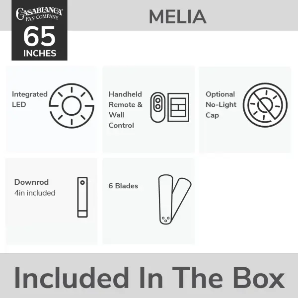Melia Outdoor 65" Ceiling Fan with LED Light - Image 30