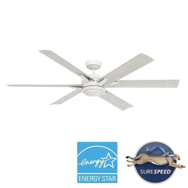 Melia Outdoor 65" Ceiling Fan with LED Light - Image 47